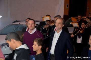  Procesión sin presencia policial en Ojos de Garza (Foto TA)